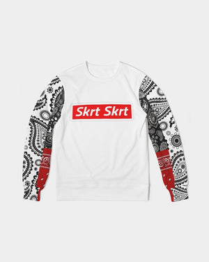 CROWN YOUR CULTURE Men's Classic French Terry Crewneck Pullover