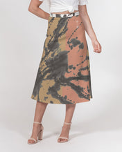 Load image into Gallery viewer, Splash CYC Women&#39;s A-Line Midi Skirt