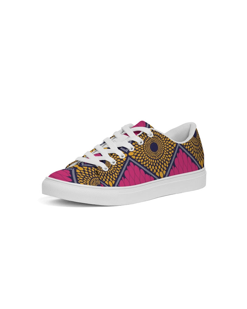 CROWN YOUR CULTURE Women's Faux-Leather Sneaker
