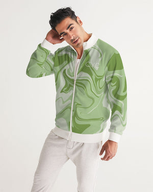 Wavy Green CYC Men's All-Over Print Track Jacket