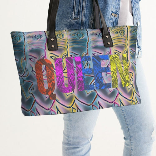 CROWN YOUR CULTURE Nertiti Queen Stylish Tote