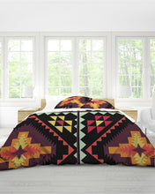 Load image into Gallery viewer, Tribal Print King Duvet Cover Set