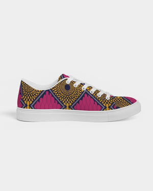 CROWN YOUR CULTURE Women's Faux-Leather Sneaker