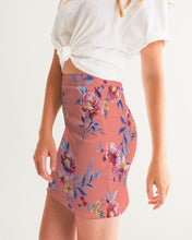 Load image into Gallery viewer, Floral peach CYC Women&#39;s Mini Skirt