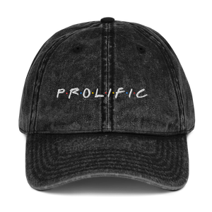 Prolific Vintage Cotton Twill Cap