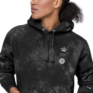 Red Tye Dye Unisex Champion tie-dye hoodie