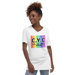 C.Y.C Unisex Short Sleeve V-Neck T-Shirt