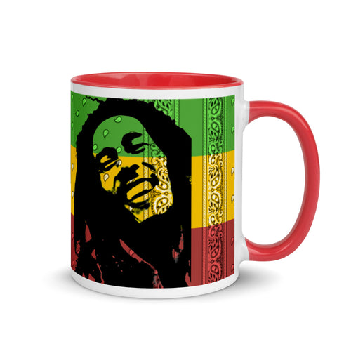 Bob Marley Mug with Color Inside