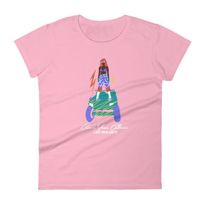C.Y.C Dope girl Graphic Women's short sleeve t-shirt