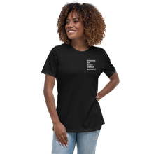Load image into Gallery viewer, Minding My Black Owned Business Women&#39;s Relaxed T-Shirt